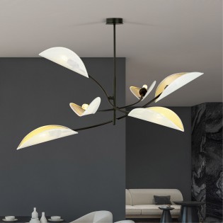 Lustre Flik Blanc (6 lumieres)