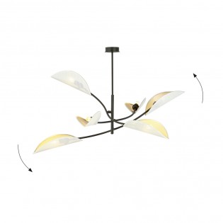 Lustre Flik Blanc (6 lumieres)