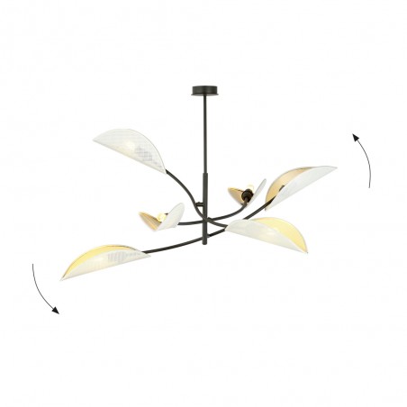 Lustre Flik Blanc (6 lumieres)