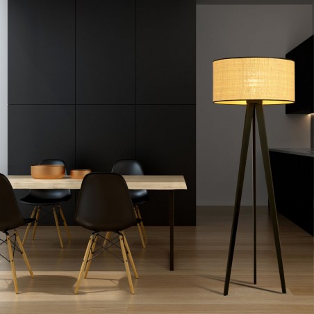 Lampadaire trepied Martin Rotin