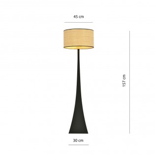 Lampadaire Estela Rotin