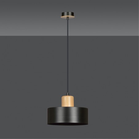 Lampe de plafond Torino Noir