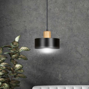Lampe de plafond Torino Noir