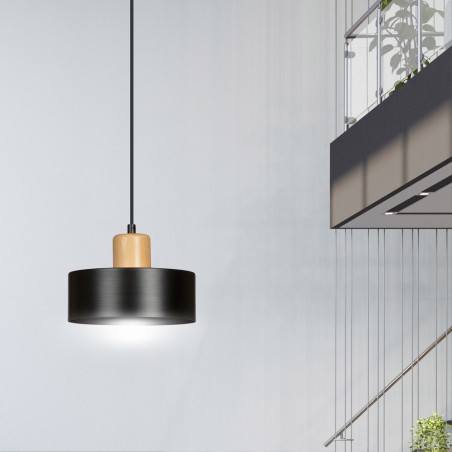 Lampe de plafond Torino Noir