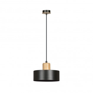 Lampe de plafond Torino Noir