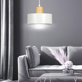 Lampe de plafond Torino Blanc