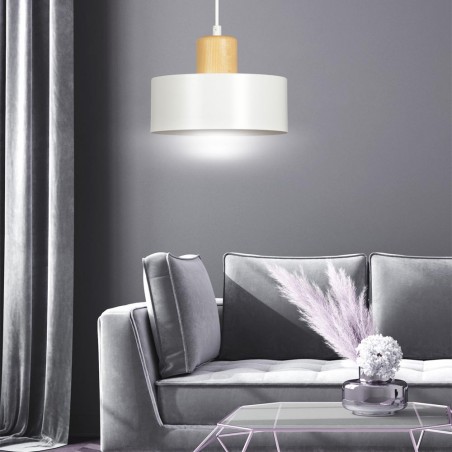 Lampe de plafond Torino Blanc