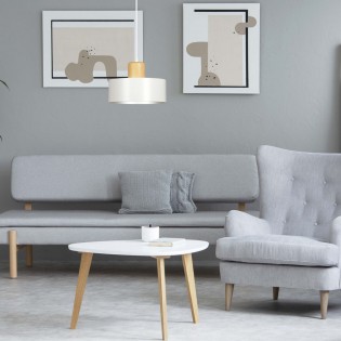 Lampe de plafond Torino Blanc