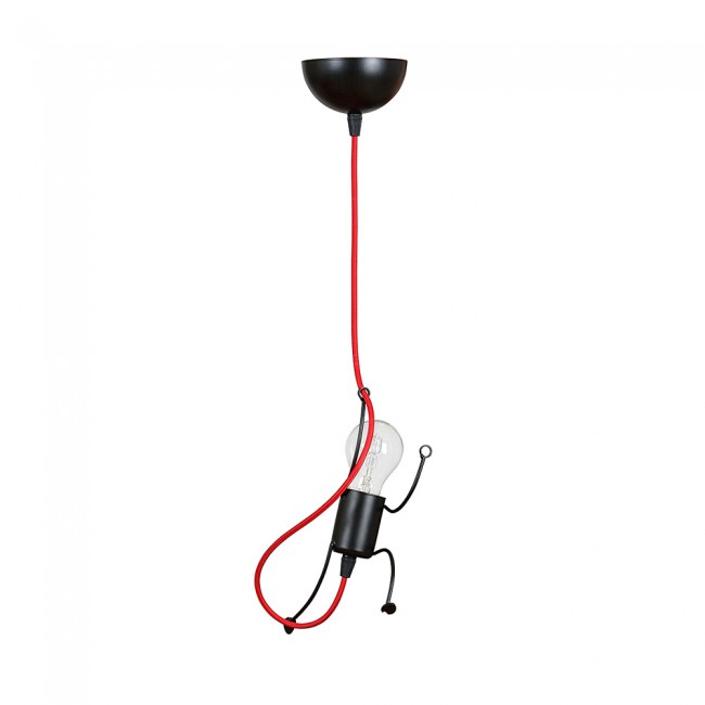 Lampe de plafond enfants Mime Noir