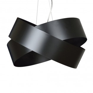 Lampe de plafond Tisla Noir
