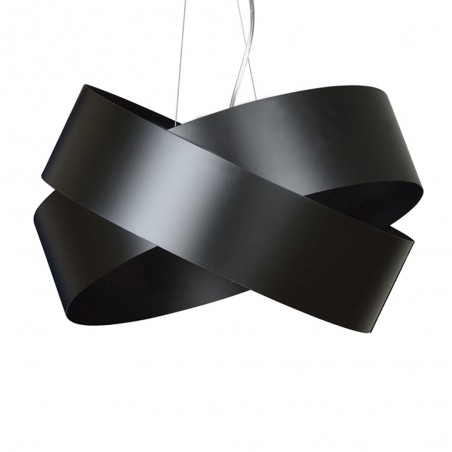 Lampe de plafond Tisla Noir