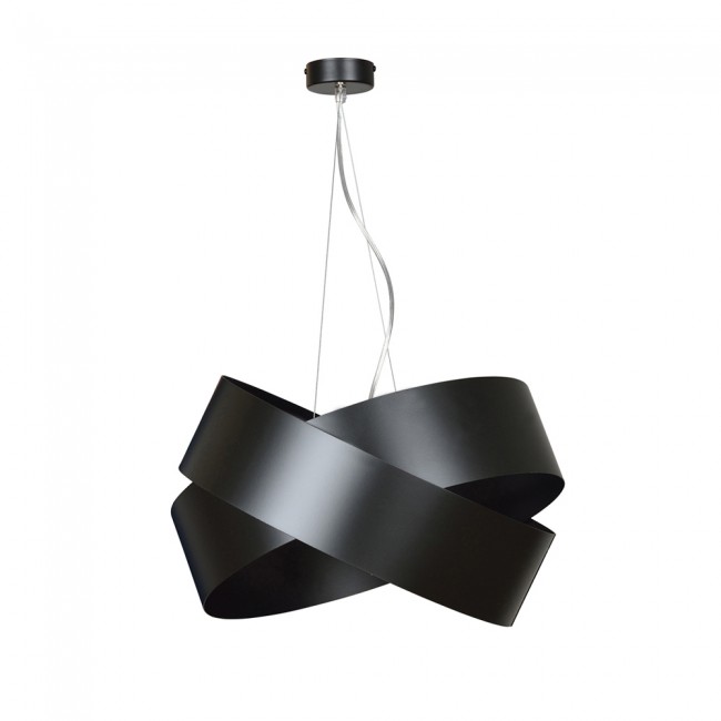 Lampe de plafond Tisla Noir