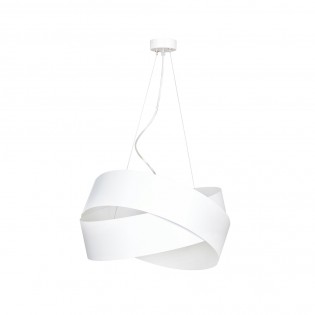 Lampe de plafond Tisla Blanc