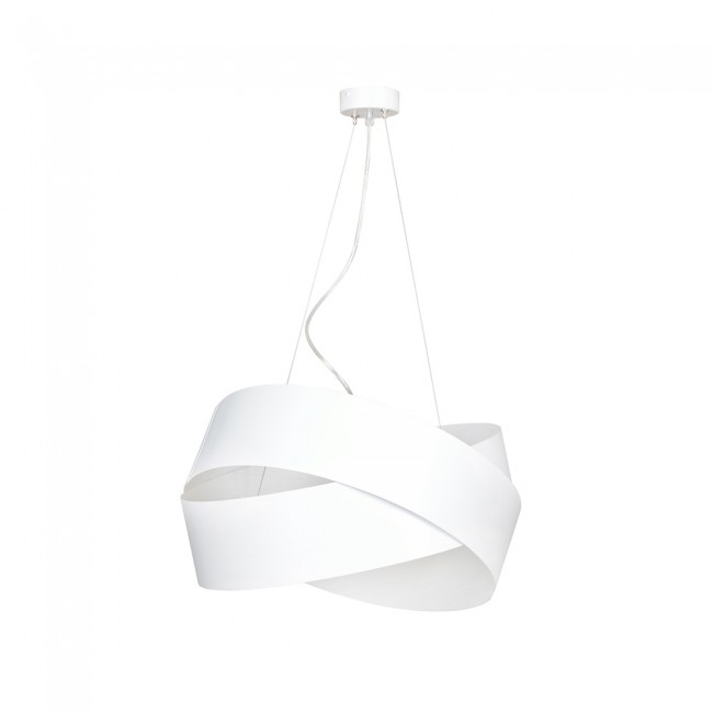 Lampe de plafond Tisla Blanc