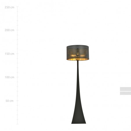Lampadaire Estela Noir