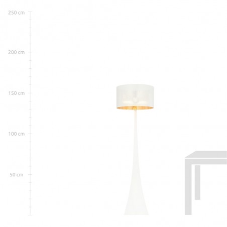 Lampadaire Estela Blanc