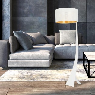 Lampadaire Estela Blanc