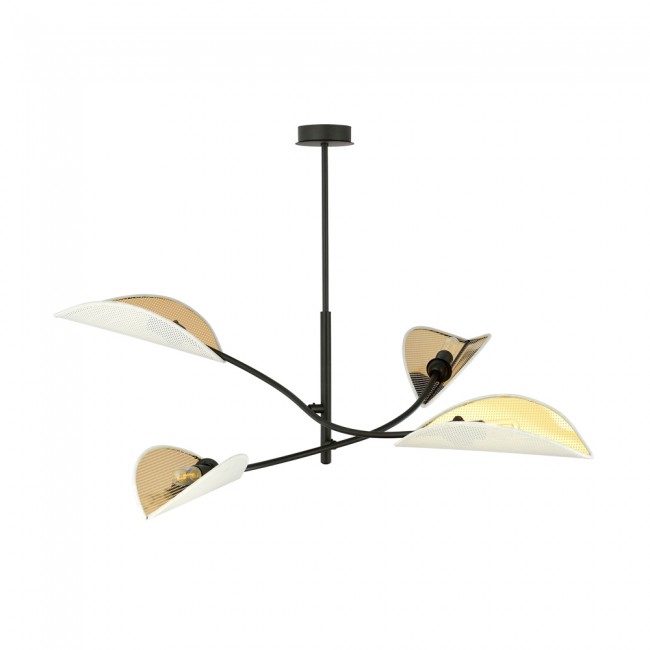 Lampe de plafond Flik Blanc (4 lumieres)