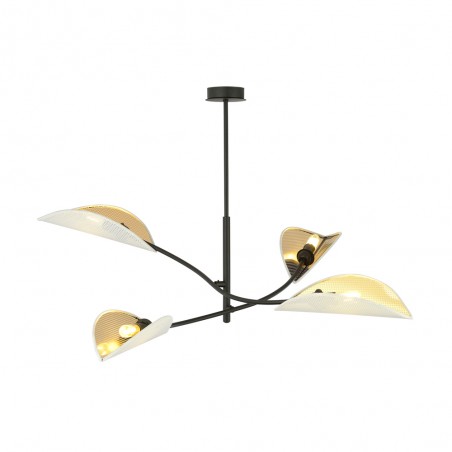 Lampe de plafond Flik Blanc (4 lumieres)