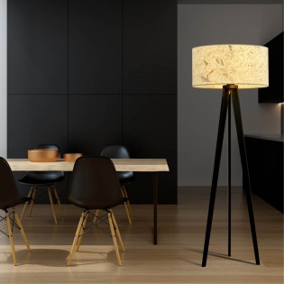 Lampadaire trepied Martin Bouchon