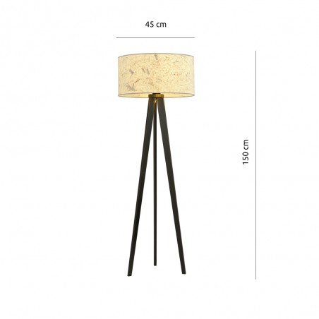 Lampadaire trepied Martin Bouchon