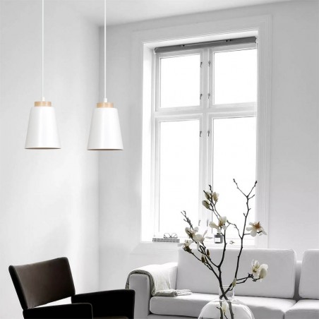Lampe de plafond Lasso Blanc
