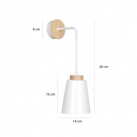 Applique Murale Lasso Blanc