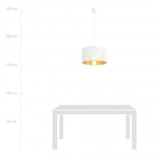 Lampe de plafond Martin Blanc