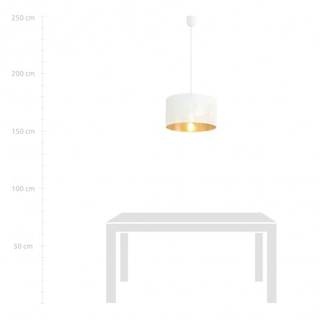 Lampe de plafond Martin Blanc