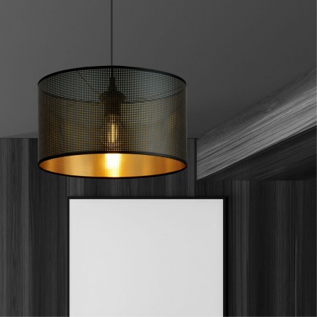 Lampe de plafond Martin Noir