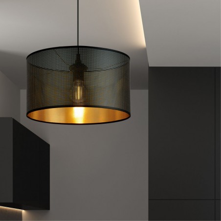 Lampe de plafond Martin Noir