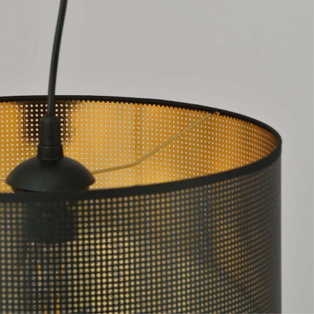 Lampe de plafond Martin Noir