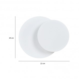 Applique Murale Aura Blanc