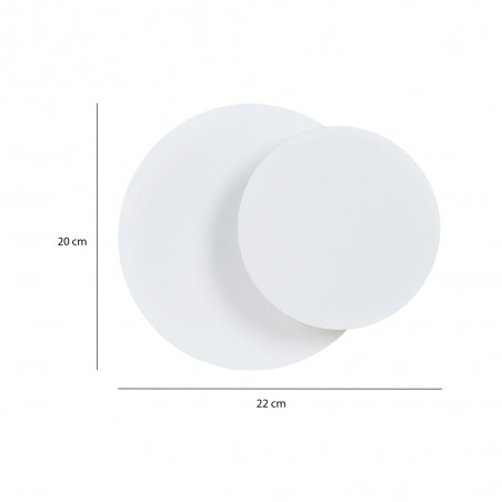 Applique Murale Aura Blanc