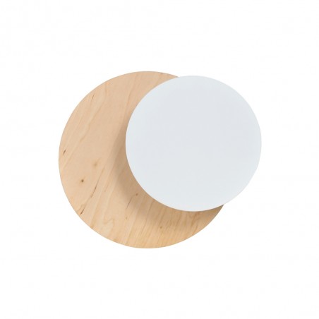 Applique Murale Aura Bois+Blanc