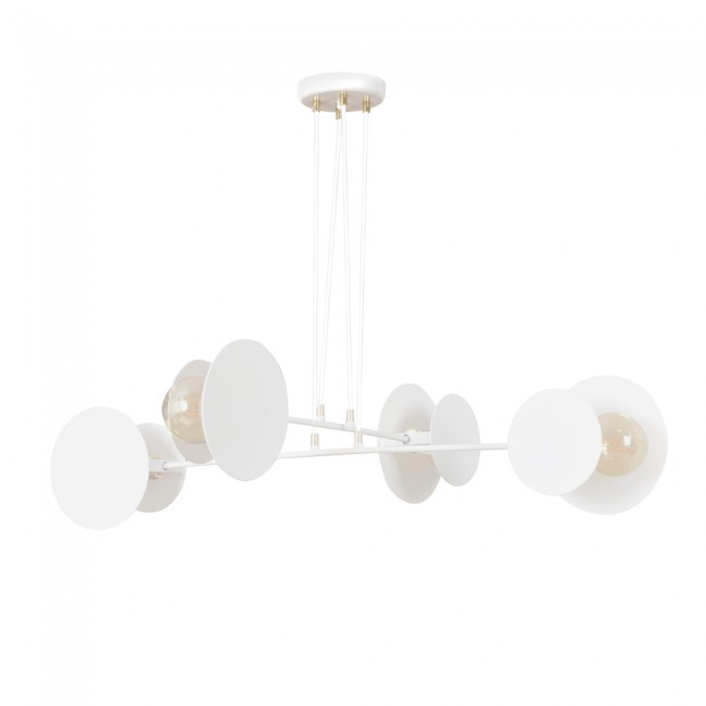 Lampe de plafond Denis Blanc (4 lumieres)