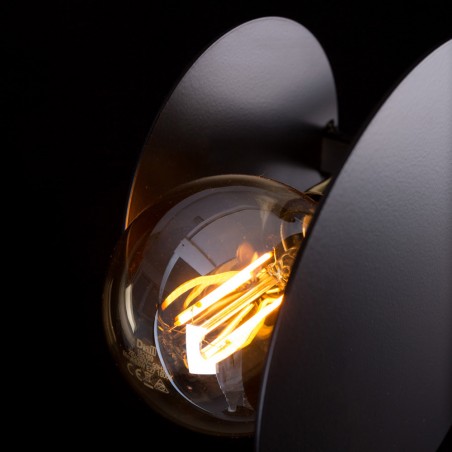 Lampe de plafond Denis Noir (4 lumieres)