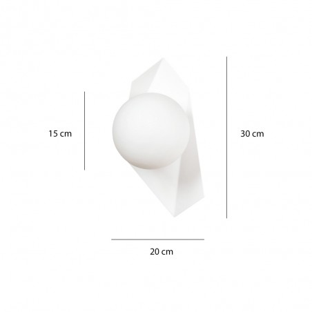 Applique Murale Escena Blanc