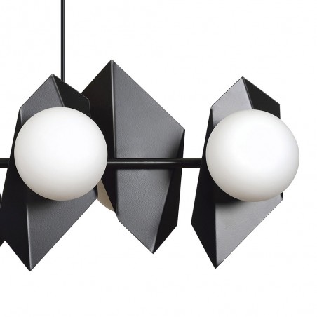 Regletté de plafond Escena Noir (6 lumieres)