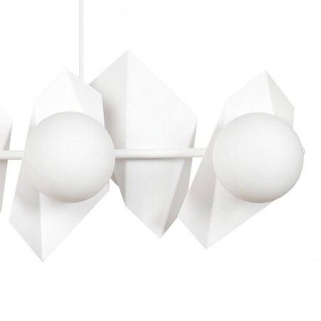 Regletté de plafond Escena Blanc (6 lumieres)
