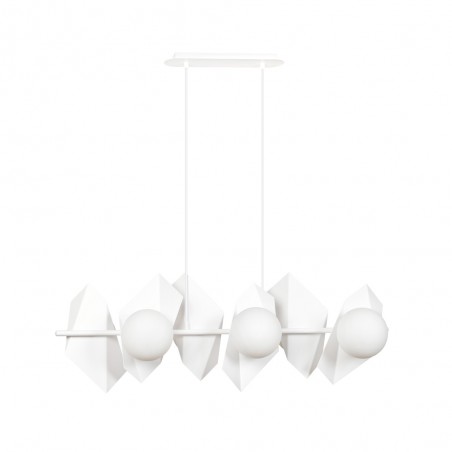 Regletté de plafond Escena Blanc (6 lumieres)