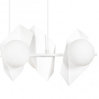 Regletté de plafond Escena Blanc (4 lumieres)