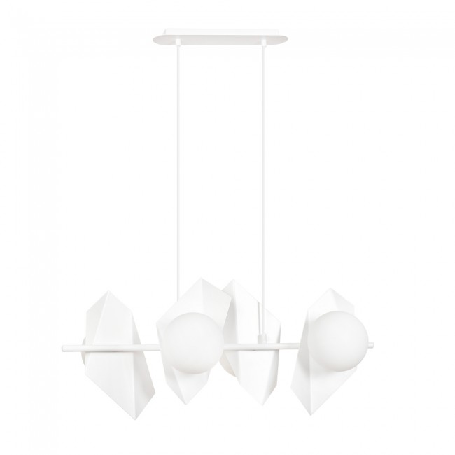 Regletté de plafond Escena Blanc (4 lumieres)