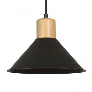 Regletté de plafond Piamonte Noir (3 lumieres)