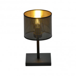 Lampe á poser Rivera Noir/Or