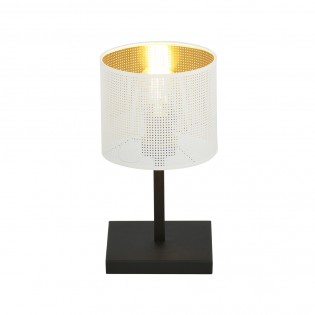 Lampe á poser Rivera Blanc/Or