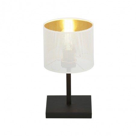 Lampe á poser Rivera Blanc/Or