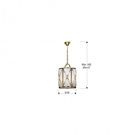Lampe de plafond Esparta