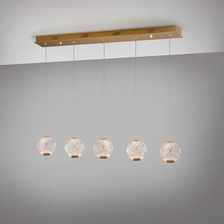 Regletté de plafond á LED Austral (5x5,2W)