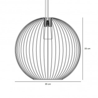Lampe de plafond Beroni 35